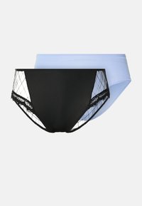IMANI 2 PACK - Briefs - black/blue