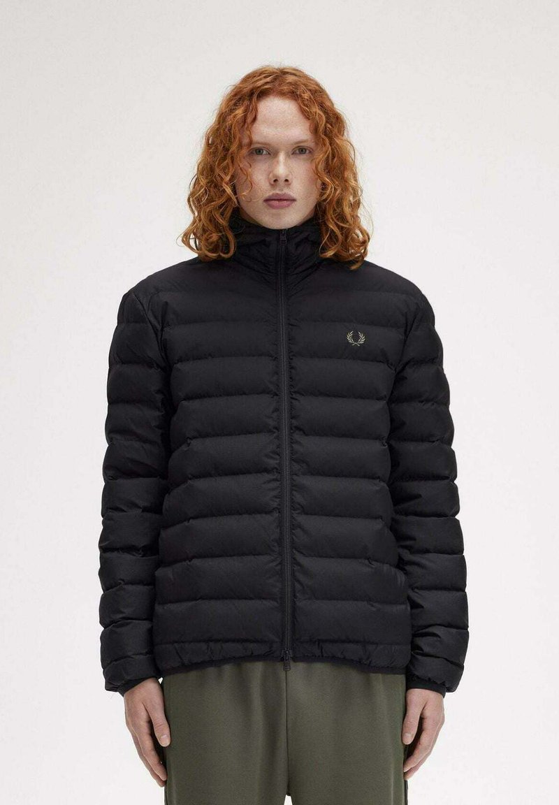 Fred Perry CON - INSULATED HOODED - Giacca invernale - nero