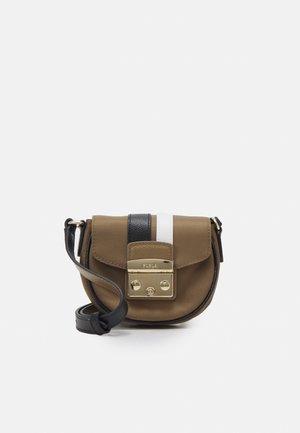 METROPOLIS MICRO BAG - Torba na ramię - fango/nero/talco
