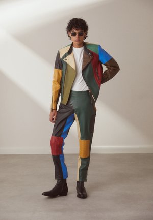 JACKET - Leather jacket - fantasy print only one colour