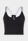 MOTION SPORT TAPE TANK - Μπλούζα - ultimate black/castlerock/white