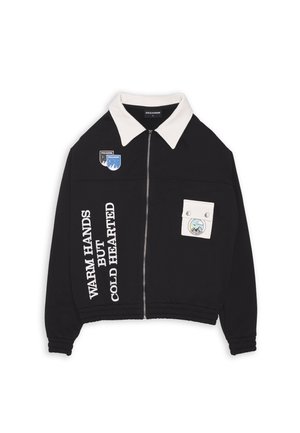 Sweat zippé - black