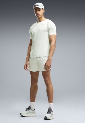 Puma, M RUN CLOUDSPUN TEE - T-shirt basic - créme de mint