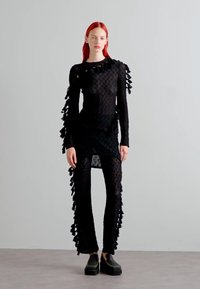 ECKHAUS LATTA KNOT PANT - Nohavice - noire