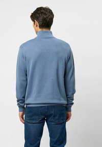 U.S. Polo Assn. BRISON HALF ZIP - Pulóver - china blue