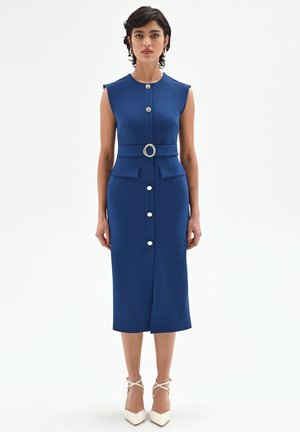 MIDI - Robe chemise - blu brillante