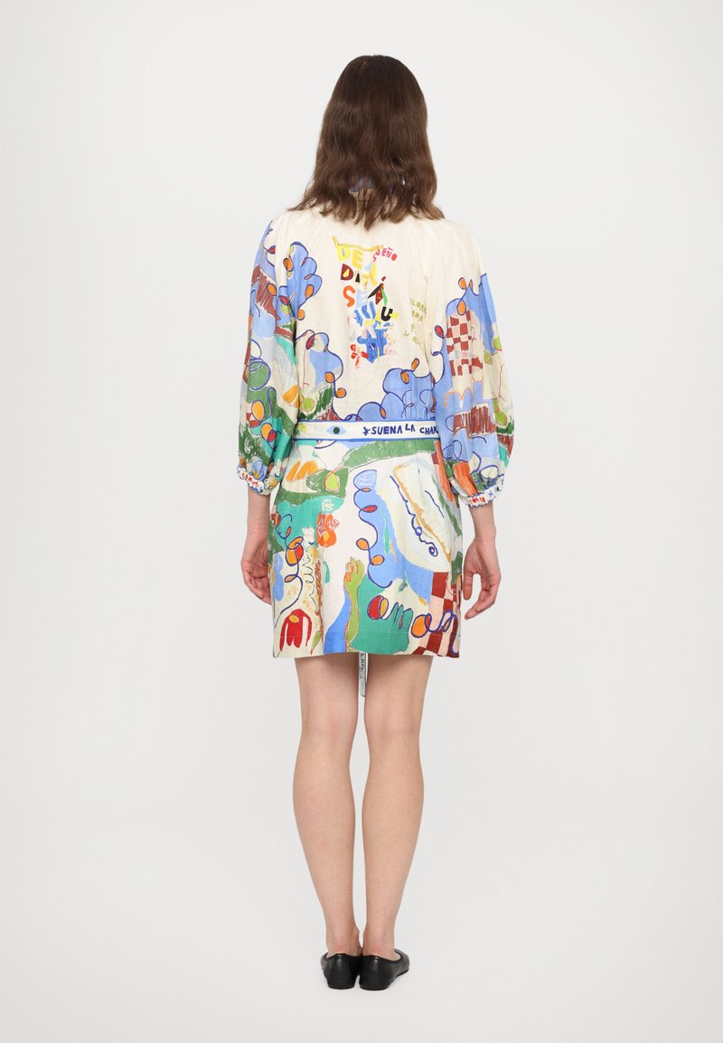 alemais nadia shirt dress ALEMAIS Nadia Mini Shirtdress