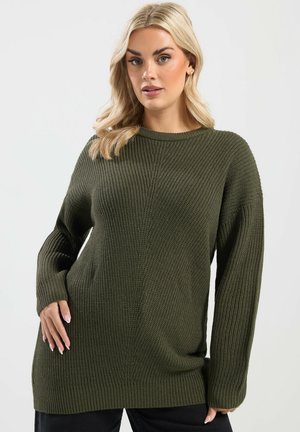 CURVE ESSENTIAL - Strickpullover - khaki