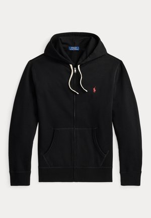 Polo Ralph Lauren, THE RL FLEECE HOODIE - Суитшърт с цип - black
