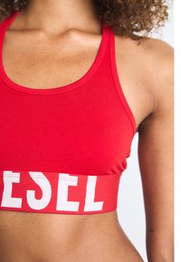 Diesel UFSB-COTTON-RACE-BRALETTE-XL - Formujúca podprsenka - red