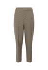 KAELYAH CROPPED PANTS - Broek - beige   black petit houndstoot