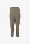 KAELYAH CROPPED PANTS - Pantaloni - beige black petit houndstoot