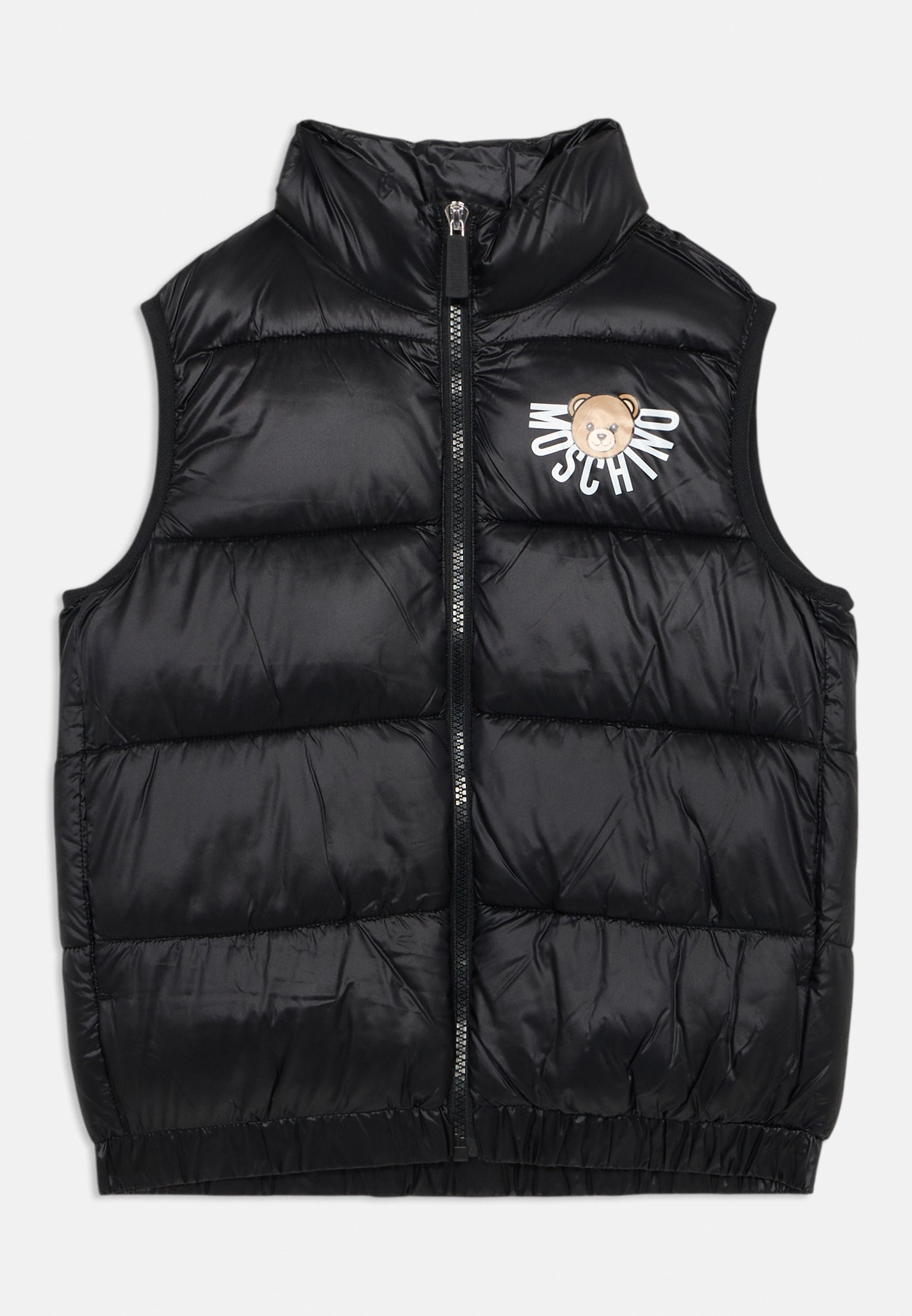 MOSCHINO PADDED GILET UNISEX Waistcoat nero/black/black