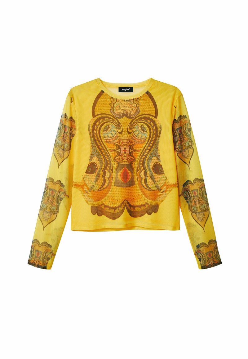 Desigual Longsleeve geel