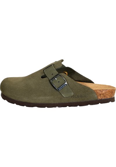 Chaussons Rohde Marron Truffe – Taille 37 – Neufs – Semelle Caoutchouc – Femme