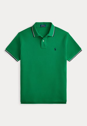 CUSTOM SLIM FIT MESH POLO SHIRT - Poloshirt - billiard