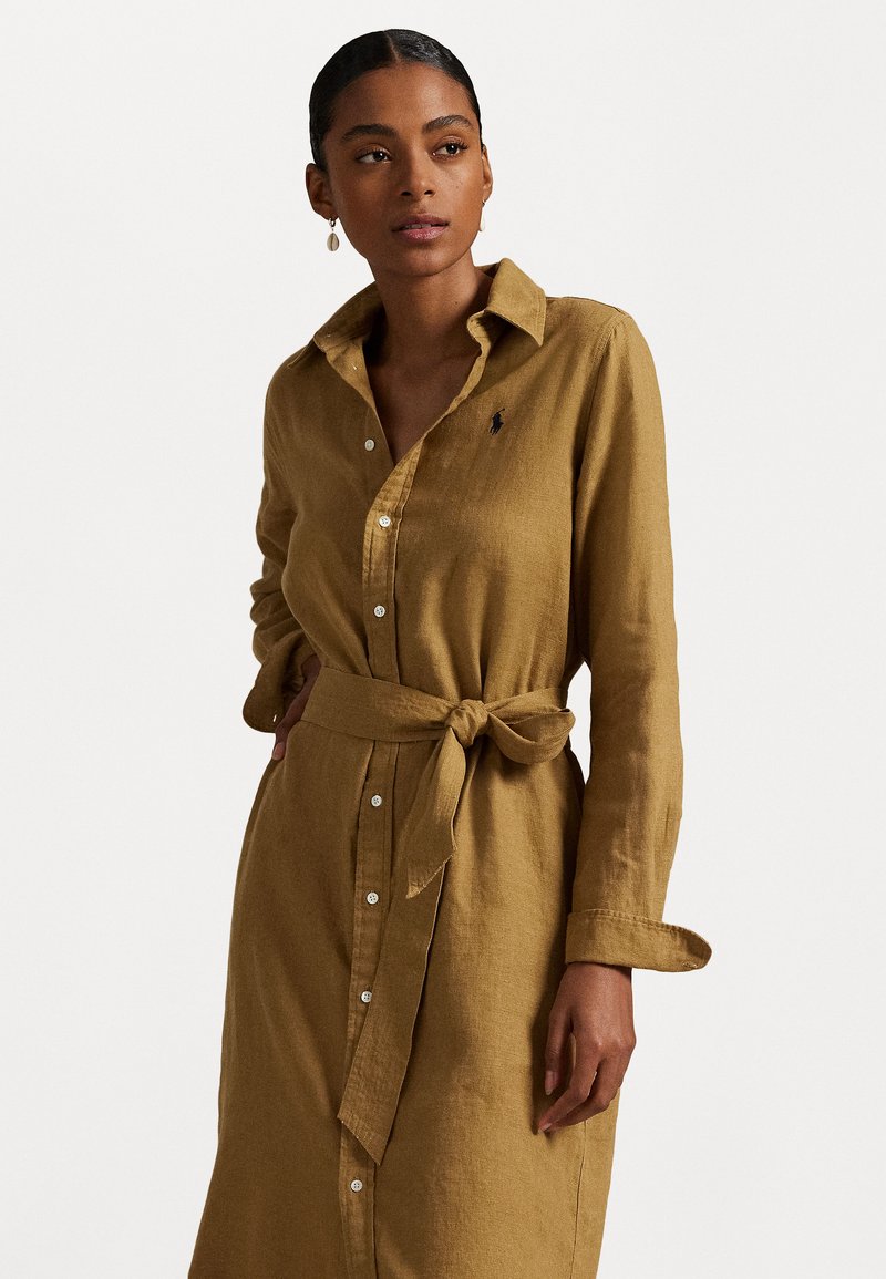 Polo Ralph Lauren - DAY DRESS - Blusenkleid - berkshire tan, Vergrößern