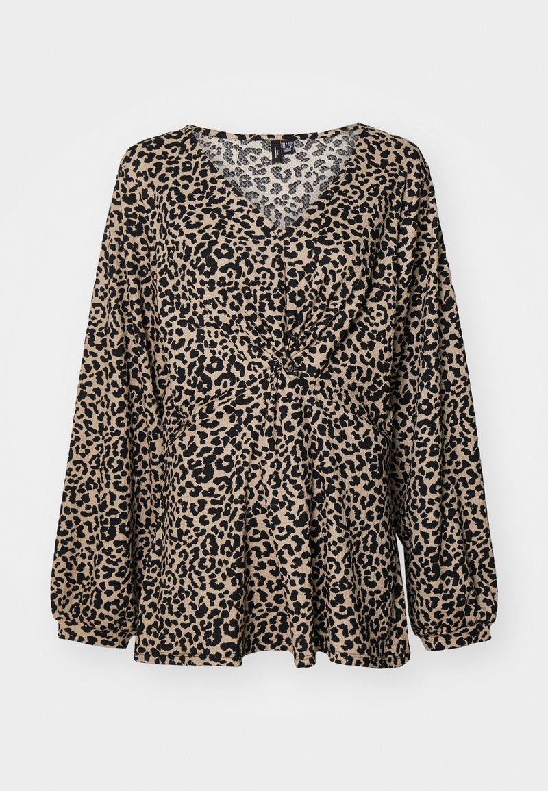 Vero Moda Curve Blouse bruin Vero Moda Curve Blouse bruin