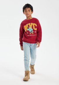 MINOTI GRAPHIC CREW NECK - Melegítőfelső - red