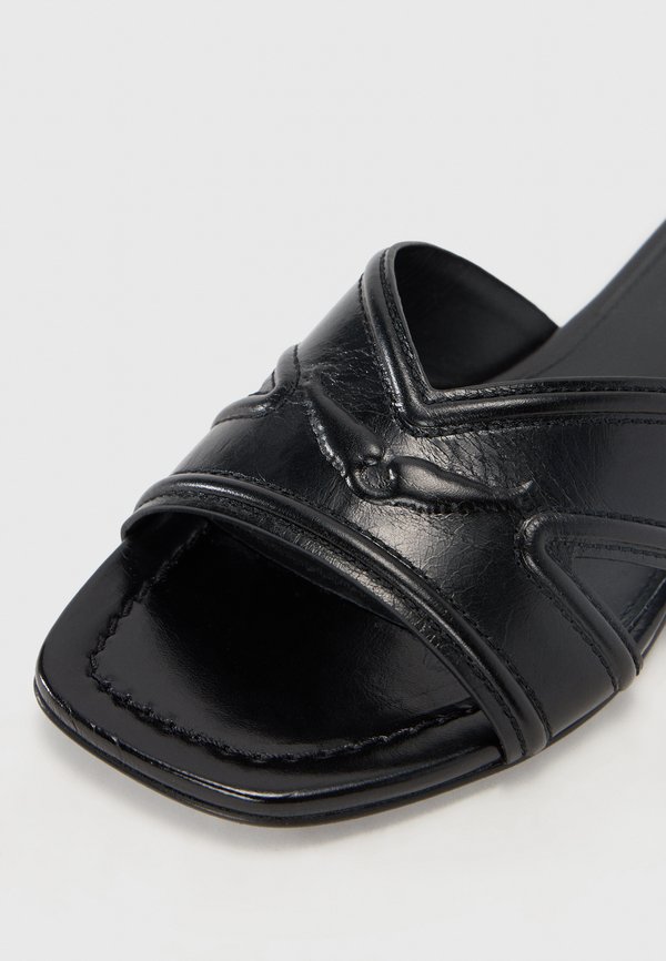 AZORA MULE VINTAGE - Mules - noir3