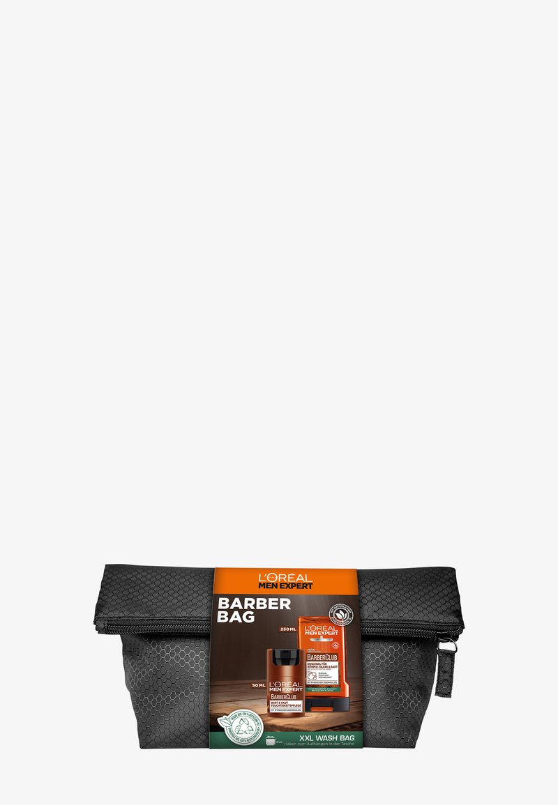 L'Oréal Men Expert - TOILETRY BAG BARBER CLUB MOISTURISER & SHOWER GEL WITH CEDARWOOD ESSENTIAL OIL - Set pour le bain et le corps, Agrandir