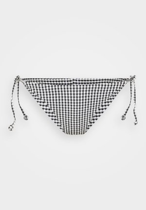 Billabong WAVE CHECK - Bikini bottoms - black pebble