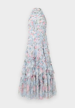 CAMILLE GARDEN ELIA HALTER NECK - Apģērbs svinīgiem gadījumiem - light blue