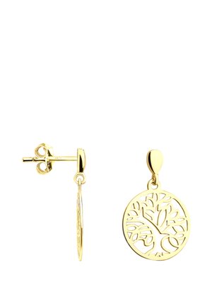 TREE OF LIFE - Øreringe - gold-coloured