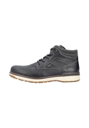 Lace-up ankle boots - schwarz