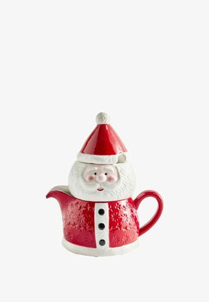 Next, SANTA STACKING GRAVY BOAT AND CONDIMENT POT UNISEX - Kande - red