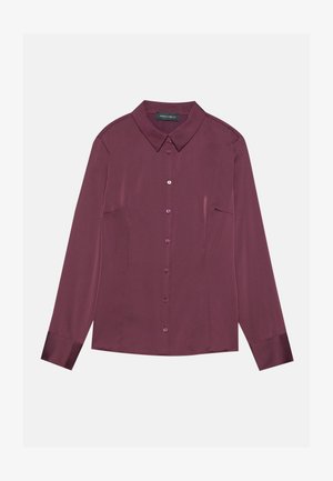 Anna Field Button-down blouse - dark purple