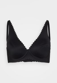 BODY TOUCH BRA - Merevítős melltartó - noir
