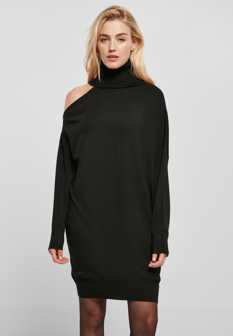 Urban Classics Etuikleid - black
