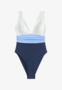 No seleccionado, navy/white