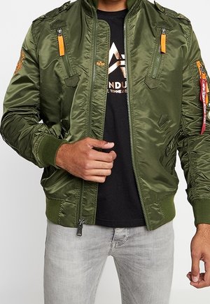 Bomber bunda - dark green
