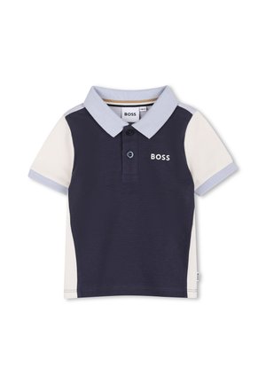 BOSS Kidswear, POLO MANCHES COURTES - Polo - bleu cargo