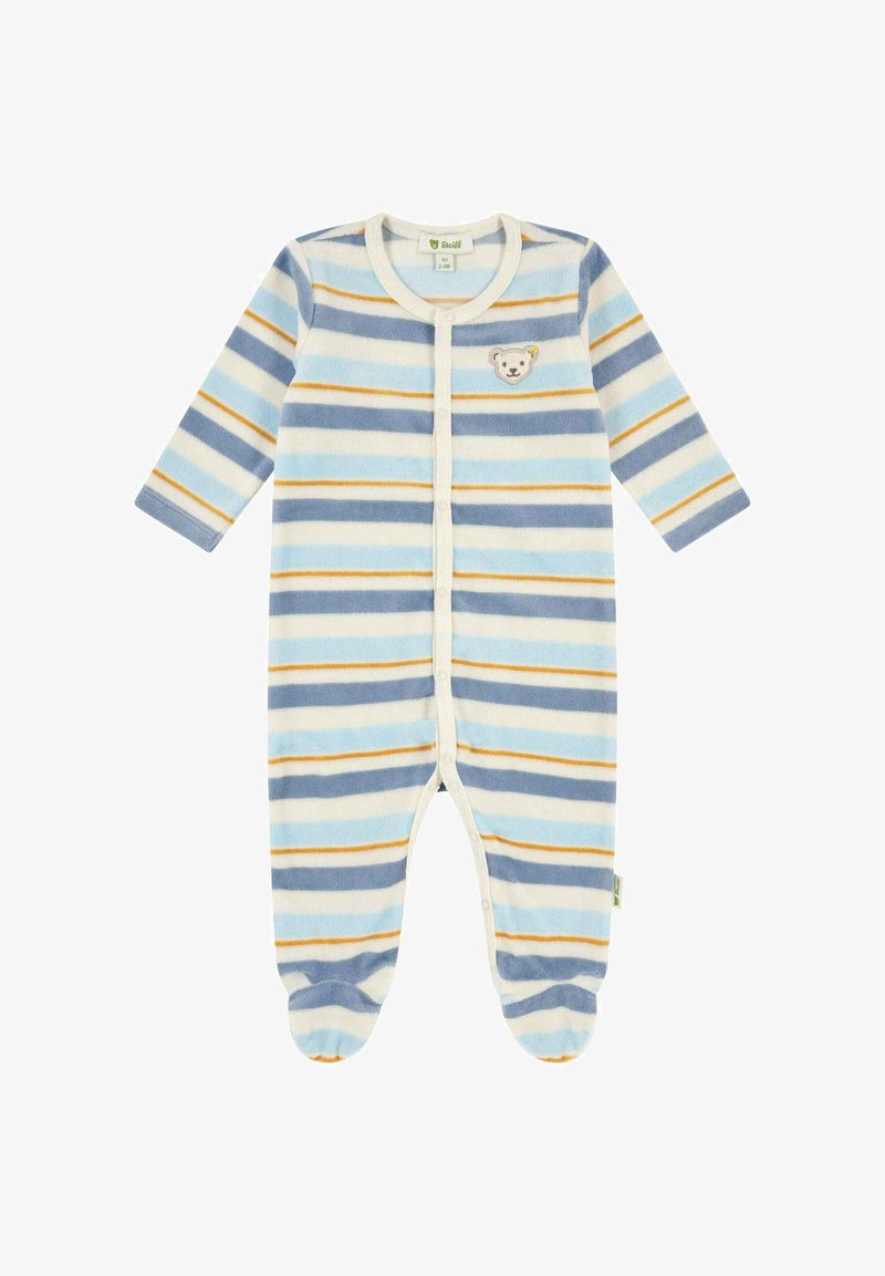 Steiff STRAMPLER LANGARM WELLNESS - Strampler - powder blue