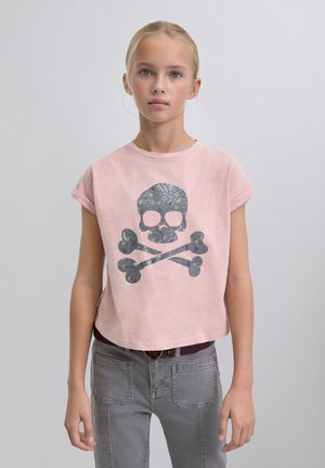 LEOSKULL - Tricou cu imprimeu - pink
