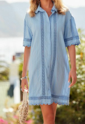 Next, Robe chemise - blue