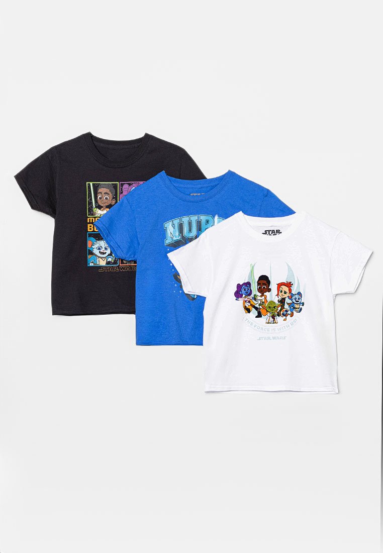 Star Wars T-shirt print meerkleurig Star Wars T-shirt print meerkleurig