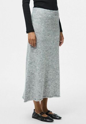 PCPAM - Jupe trapèze - medium grey melange