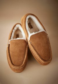 Next REGULAR FIT - SIGNATURE - Chaussons - tan brown