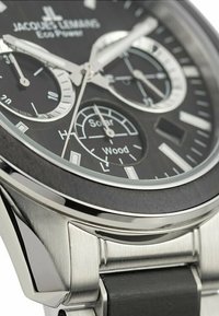 Jacques Lemans LITHIUM-IONEN AKKU - Chronograph - braun- und silberfarben