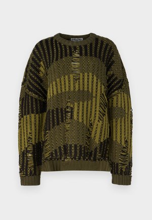 The Ragged Priest GAIA - Strickpullover - green/black