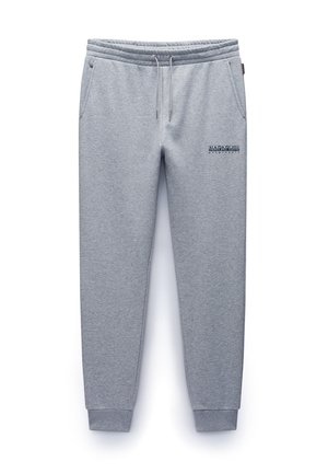 Napapijri M-SUZE   - Tracksuit bottoms - medium grey melange