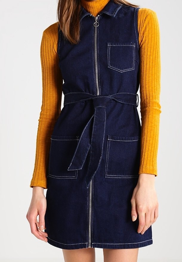 white christmas dresses Dorothy Perkins Womens/Ladies Denim Waist Tie Midi Dress – Universal  Textiles
