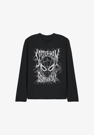 Marvel, SPIDERMAN BRAND NEW DAY WEB MASK - Long sleeved top - black