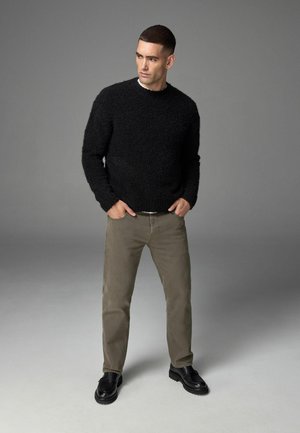 Next VINTAGE - REGULAR FIT - Straight leg jeans - dark khaki