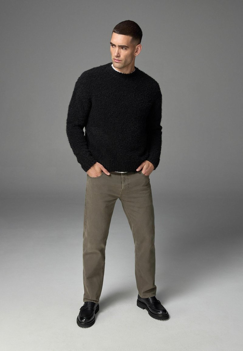 Next VINTAGE - REGULAR FIT - Straight leg jeans - dark khaki