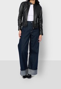 Oakwood Lederjacke - black